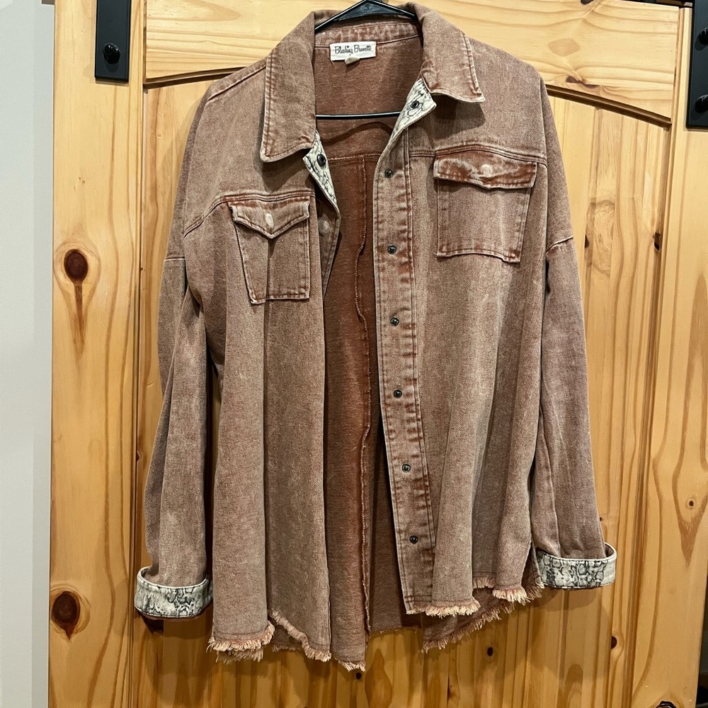 Blushing Brunette Denim Jacket